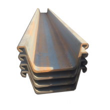 SP-II III IV Hot-rolled Larsen Steel Sheet Pile U shaped Cold Formed Cofferdam galvanized u type Steel Sheet Pile for Piling